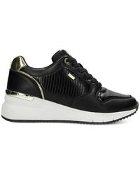 Mexx - Fleur Logo-Plaque Panelled Sneakers - Lyst