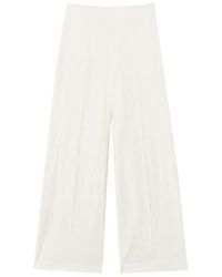 Twinset - Embroidered Palazzo Pants - Lyst