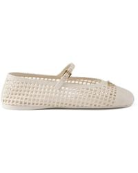 Prada - Gehäkelte Ballerinas - Lyst