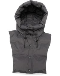 Yves Salomon - Padded Drawstring Hood - Lyst