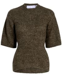 Proenza Schouler - Dana Short-Sleeve Sweater - Lyst