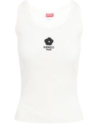 KENZO - Boke Flower 2.0-Embroidered Tank Top - Lyst