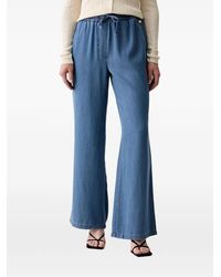 Mos Mosh - Drawstring Wide-Leg Jeans - Lyst