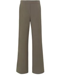 P.A.R.O.S.H. - High-Waisted Wide-Leg Trousers - Lyst