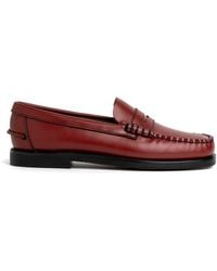 Sebago - Stitched Penny Loafers - Lyst