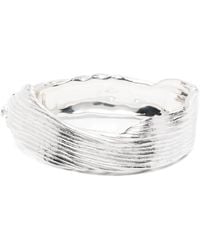 Completedworks - Textured Cuff Bracelet - Lyst