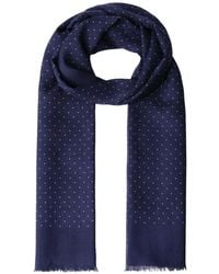 Hackett - Schal Mit Polka Dots - Lyst