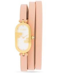 Fendi - O'Lock Oval Double-Strap Watch - Lyst