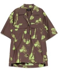 Lee Mathews - All-Over Graphic Print Shirt - Lyst