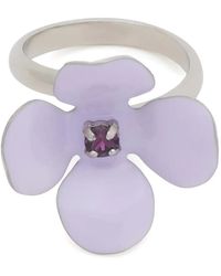 Marni - Bague Marguerite En Émail - Lyst