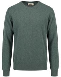 Altea - Crew-Neck Wool Sweater - Lyst