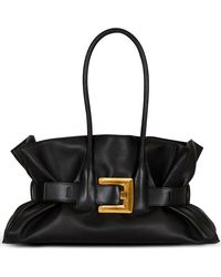 Balmain - Large Anthem Buckled Shoulder Bag - Lyst