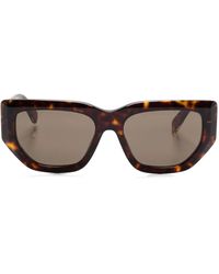 Stella McCartney - Logo Sunglasses - Lyst