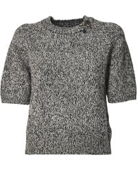 Max Mara - Haut Brodé De Sequins - Lyst