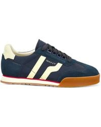 GANT - Baylle Striped Lace-Up Sneakers - Lyst
