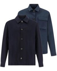 Paul & Shark - Reversible Overshirt - Lyst