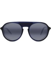 Vuarnet - Lunettes De Soleil À Monture Ronde Ice 01 - Lyst
