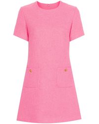 Moschino - Bouclé Mini Dress - Lyst