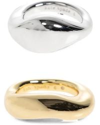 Kate Spade - Asymmetric Rings Set - Lyst