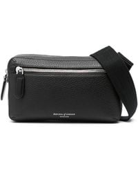 Aspinal of London - Reporter Compact Leather Crossbody Bag - Lyst