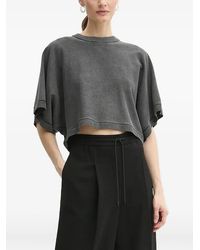 MICHAEL Michael Kors - Camiseta Corta Con Cuello Redondo - Lyst