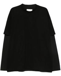 Jil Sander - Layered Cotton T-Shirt - Lyst