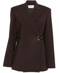 Sportmax - Belted Wrap-Style Blazer - Lyst