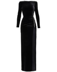 Nissa - Crystal-Embellished Ruched Dress - Lyst