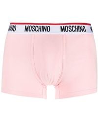 Moschino - Logo-print Boxers - Lyst
