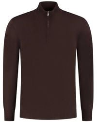 Zanone - Flexwool Half-Zip Sweater - Lyst