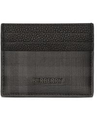 Burberry - City Check Card Case - Lyst