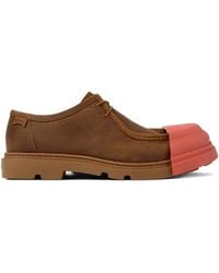 Camper - Schuhe Mit Zehenkappe Aus Leder - Lyst