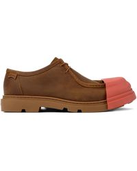 Camper - Schuhe Mit Zehenkappe Aus Leder - Lyst