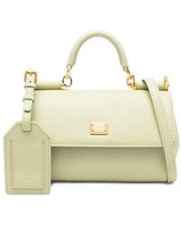 Dolce & Gabbana - My Sicily Mini Leather Handbag - Lyst