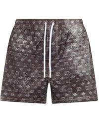 DSquared² - D2 Monogram Midi Swim Boxers - Lyst