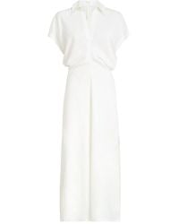 Brunello Cucinelli - Monili-Detail Maxi Dress - Lyst