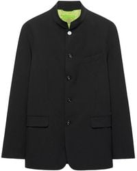 Shanghai Tang - Mandarin-Collar Single-Breasted Jacket - Lyst