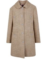 N°21 - Single Breasted Coat - Lyst