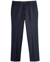 Incotex - Logo-Patch Straight-Leg Trousers - Lyst