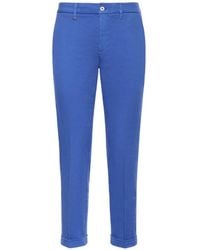 Fay - Buttoned Trousers - Lyst