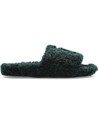 Balenciaga - Mules Ouvertes En Fourrure Bouteille - Lyst