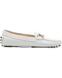 SERGIO MORETTI FIRENZE - Chain-Link Pebble-Sole Loafers - Lyst