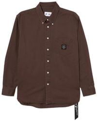 Izzue - Hemd Mit Logo-Patch - Lyst