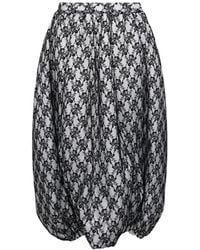 Comme des Garçons - Lace-Overlay Parachute Trousers - Lyst