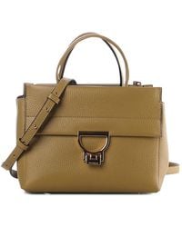 Coccinelle - Bolso shopper de piel con asa en el tope - Lyst