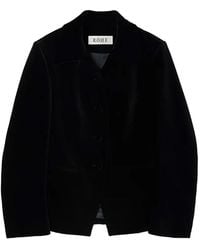 Rohe - Fitted Velvet Blazer - Lyst