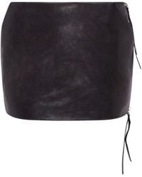 16Arlington - Adu Zip-Detail Mini Skirt - Lyst