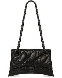 Balenciaga - Small Crush Chain-strap Shoulder Bag - Lyst