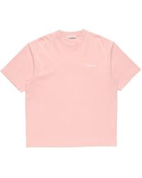 Acne Studios - Jersey T-Shirt With Logo - Lyst