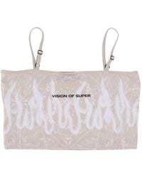 Vision Of Super - Flame-Print Top - Lyst